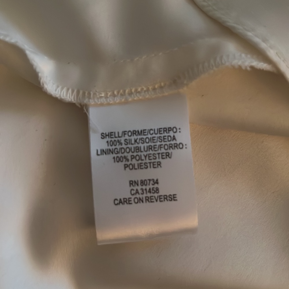 Silk Adjustable Straps Empire Silhouette.Preowned - Picture 8 of 9